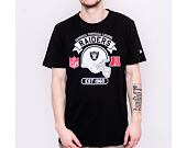 Triko New Era Oakland Raiders Graphic Helmet Tee