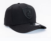 Dětská Kšiltovka New Era 9FIFTY Oakland Raiders Stretch Snap Tonal Black