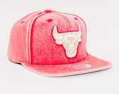 Kšiltovka Mitchell & Ness Chicago Bulls JS18253 Snow Washed Natural