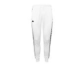 Tepláky Kappa Banda Rastoria Slim White/White/Black A22