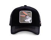 Kšiltovka Capslab - Trucker Looney Tunes - Bugs Bunny - Black