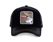 Kšiltovka Capslab Trucker - Looney Tunes - Bugs Bunny - Black