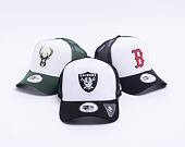 Kšiltovka New Era - NFL Color Block 9FORTY Trucker - Oakland Raiders - Team Color