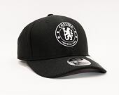 Kšiltovka New Era 9FIFTY Stretch Snap Diamond Era Monochrome Chelsea FC Lion Crest Black