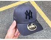 Kšiltovka New Era 9FIFTY New York Yankees Stretch Snap Tonal Grey Heather/Black