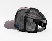 Kšiltovka New Era 9FORTY A-FRAME Trucker NBA Dark Base Team Philadelphia 76ers Graphite