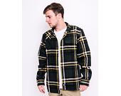 Košile Dickies Prestonburg OGX Olive Green/Yellow/White
