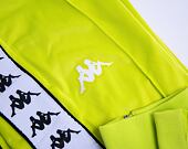 Tepláky Kappa 222 Banda Rastoria Slim 303KUC0 CAF Green Lime/White
