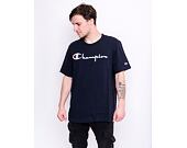 Triko Champion Crewneck T-Shirt Navy 210972 BS501