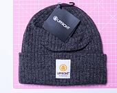 Kulich Upfront Stranded Beanie Dark Grey Melange