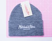 Kulich Mitchell & Ness Pinscript Cuff Knit Grey heather