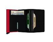 Peněženka Secrid Slimwallet Cubic Black Red