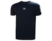 Triko Helly Hansen YU Twin Logo T-Shirt 598 Navy