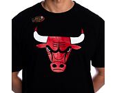 Triko Mitchell & Ness Chicago Bulls T-Shirt Team Logo Traditional Black