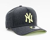 Kšiltovka New Era 9FORTY A-Frame Trucker MLB Heather Pop New York Yankees Snapback Black / BLG
