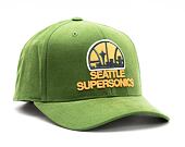 Kšiltovka Mitchell & Ness INTL840 Seattle Supersonics Cardinal 110 Snapback