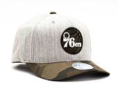 Kšiltovka Mitchell & Ness INTL851 Philadelphia 76ers Heather Camo 110 Snapback