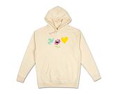 Mikina Pink Dolphin Be Kind Hoodie AF12011BKHTA Tan