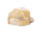 Kšiltovka Pink Dolphin TEACH PEACE HAT OH2206TPCR TAN
