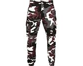 Kalhoty Urban Classic TB3137 Camo Cargo Jogging Pants 2.0 Wine Camo