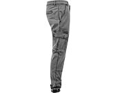 Kalhoty Urban Classic TB1435 Washed Cargo Twill Jogging Pants Grey