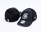 Kšiltovka New Era 39THIRTY NBA Dashback Los Angeles Lakers Stretch Fit Black