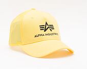 Kšiltovka Alpha Industries Basic Trucker Cap 186902 Prime Yellow