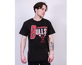 Triko Mitchell & Ness Chicago Bulls Center Circle SSTEINTL930 Washed Black
