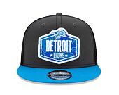 Kšiltovka New Era 9FIFTY NFL 21 Draft Detroit Lions Snapback Heather Grey / Team