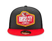 Kšiltovka New Era 9FIFTY NFL 21 Draft Kansas City Chiefs Snapback Heather Grey / Team