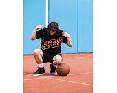 Triko Mitchell & Ness Los Angeles Lakers Flames Tee SSTEBW19142 Black