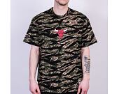 Triko Mitchell & Ness Chicago Bulls Tiger Camo Oversized Tee