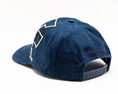 Kšiltovka Mitchell & Ness NCAA BIG LOGO DEADSTOCK UNIVERSITY OF MICHIGAN NAVY 6MSSS21HW046