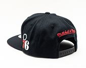 Kšiltovka Mitchell & Ness Foundation Script PHILADELPHIA 76ERS Black 6HSSMM19008-P76BLCK