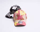 Kšiltovka New Era 9FORTY MLB Camo Pack Los Angeles Dodgers Strapback Stone