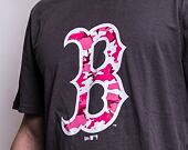 Triko New Era MLB Camo Pack Infill Boston Red Sox Graphite / Red Camo