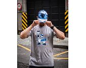 Triko New Era MLB Camo Pack Infill Los Angeles Dodgers Grey / Blue Camo