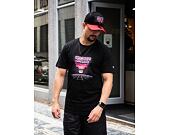 Triko New Era NBA Futuristic Graphic Chicago Bulls Black