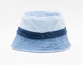 Klobouk Karl Kani KK Signature Block Denim Bucket Hat Blue 7115093