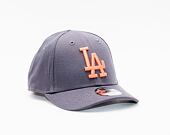 Dětská kšiltovka New Era 9FORTY Kids MLB League Essential Los Angeles Dodgers Strapback Graphite