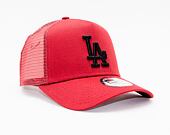 Kšiltovka New Era 9FORTY MLB League Essential Trucker Los Angeles Dodgers Snapback Red