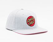 Kšiltovka Santa Cruz Classic Dot Cap SCA-CAP-0261 S21 Heather Grey