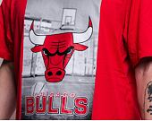 Triko New Era NBA PhotoGraphic Tee Chicago Bulls Red