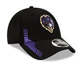 Kšiltovka New Era 9FORTY Stretch-Snap NFL21 Sideline Home Color Baltimore Ravens