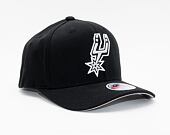 Kšiltovka MItchell & Ness Team Ground Redline San Antonio Spurs Black Snapback