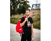 Triko New Era MLB Seasonal Team Logo Tee Los Angeles Dodgers Black / Biscuit