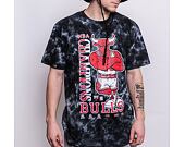 Triko Mitchell & Ness Champions Tie Dye Tee Chicago Bulls Black