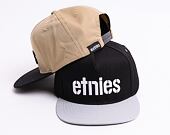 Kšiltovka ETNIES Corp Snapback Black/Grey