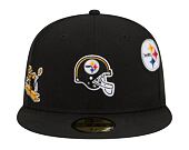 Kšiltovka New Era Just Don NFL 59FIFTY Pittsburgh Steelers