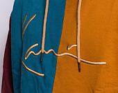 Mikina Karl Kani Signature Block Hoodie Multicolor